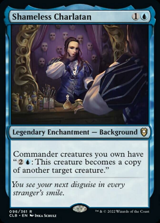 Shameless Charlatan [Commander Legends: Battle for Baldur's Gate] MTG Single Magic: The Gathering  | Multizone: Comics And Games