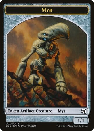 Myr Token [Duel Decks: Elves vs. Inventors Tokens] MTG Single Magic: The Gathering  | Multizone: Comics And Games