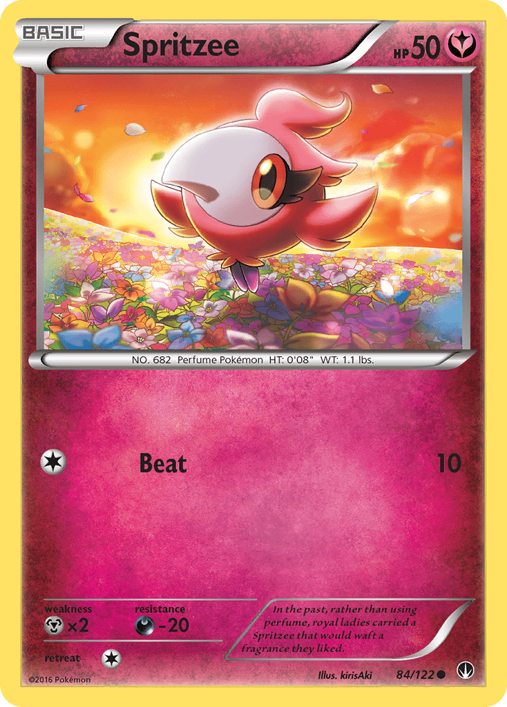Spritzee (84/122) [XY: BREAKpoint] Pokemon Single Pokémon  | Multizone: Comics And Games