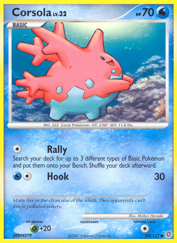 Corsola (84/132) [Diamond & Pearl: Secret Wonders] Pokemon Single Pokémon  | Multizone: Comics And Games