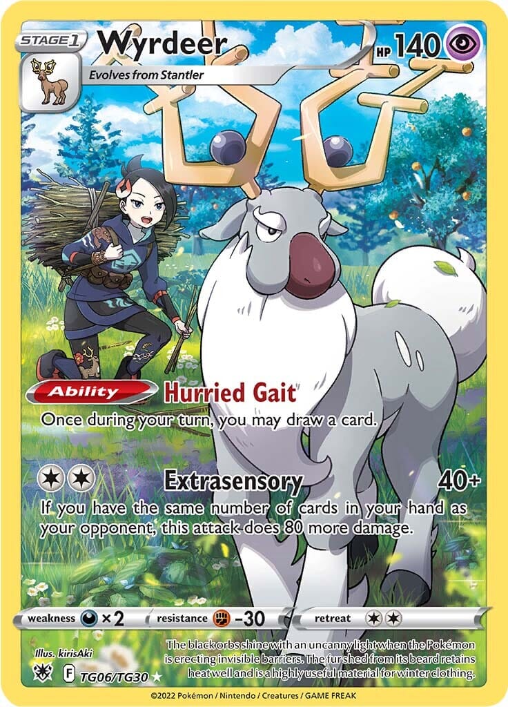 Wyrdeer (TG06/TG30) [Sword & Shield: Astral Radiance] Pokemon Single Pokémon  | Multizone: Comics And Games