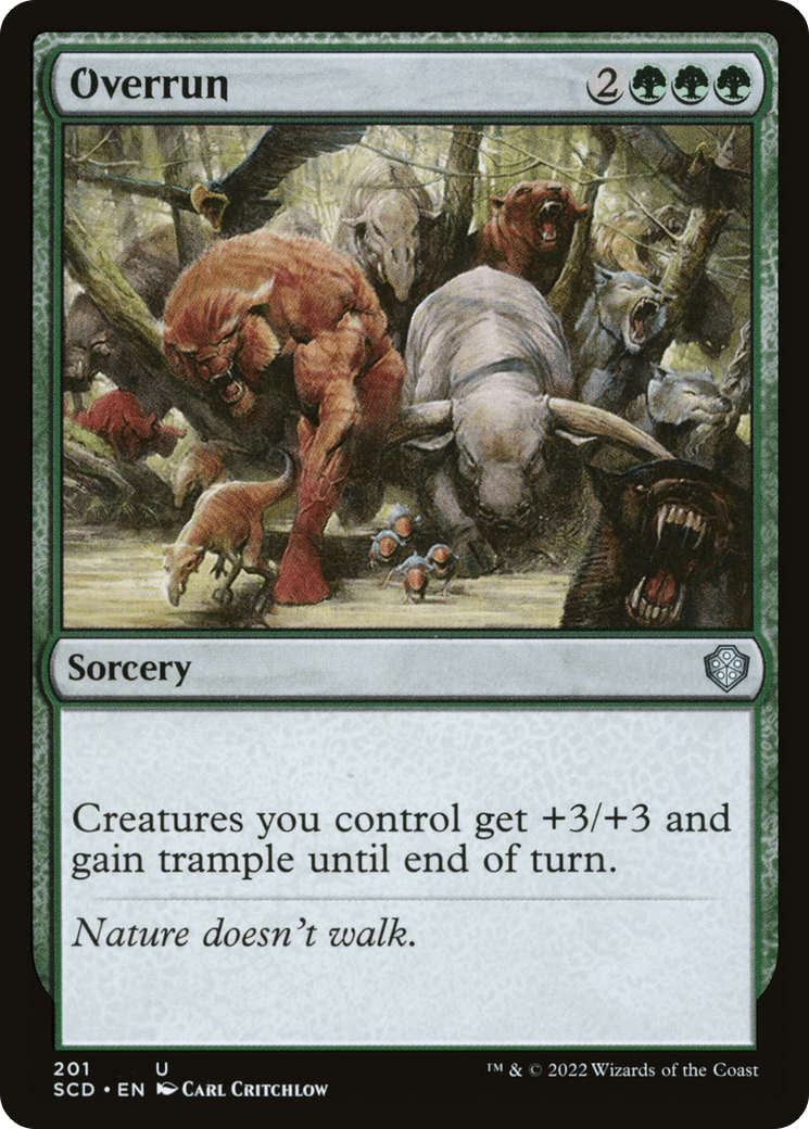 Overrun [Starter Commander Decks] MTG Single Magic: The Gathering  | Multizone: Comics And Games