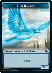 Bird Illusion // Demon Double-Sided Token [Game Night: Free-for-All Tokens] MTG Single Magic: The Gathering  | Multizone: Comics And Games