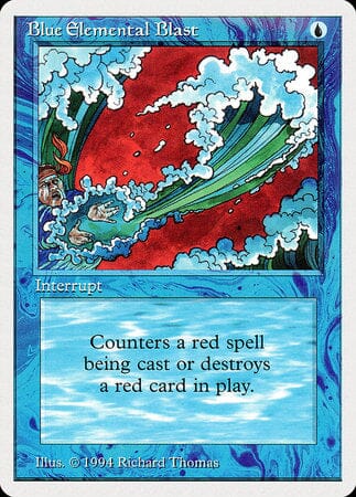 Blue Elemental Blast [Summer Magic / Edgar] MTG Single Magic: The Gathering  | Multizone: Comics And Games