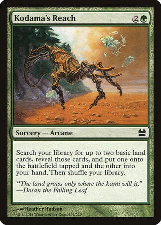 Kodama's Reach [Modern Masters] MTG Single Magic: The Gathering  | Multizone: Comics And Games