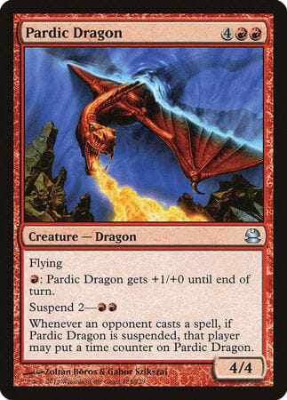 Pardic Dragon [Modern Masters] MTG Single Magic: The Gathering  | Multizone: Comics And Games