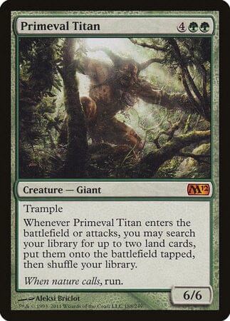 Primeval Titan [Magic 2012] MTG Single Magic: The Gathering  | Multizone: Comics And Games