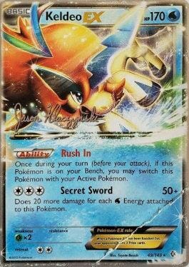 Keldeo EX (49/149) (Darkrai Deck - Jason Klaczynski) [World Championships 2013] Pokemon Single Pokémon  | Multizone: Comics And Games