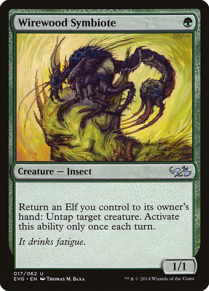 Wirewood Symbiote (Elves vs. Goblins) [Duel Decks Anthology] MTG Single Magic: The Gathering  | Multizone: Comics And Games