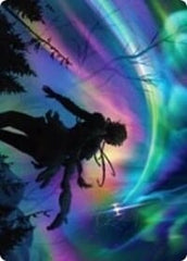 The Prismatic Bridge Art Card [Kaldheim: Art Series] MTG Single Magic: The Gathering  | Multizone: Comics And Games