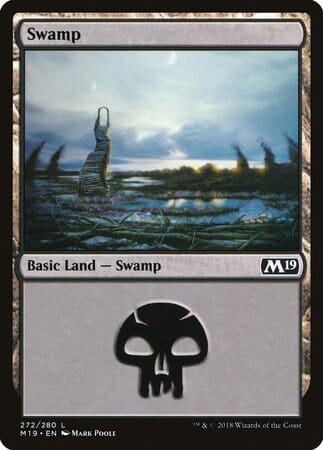 Swamp (272) [Core Set 2019] MTG Single Magic: The Gathering  | Multizone: Comics And Games