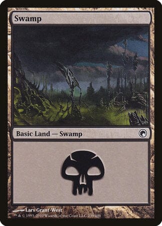 Swamp (239) [Scars of Mirrodin] MTG Single Magic: The Gathering  | Multizone: Comics And Games