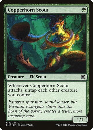 Copperhorn Scout [Conspiracy: Take the Crown] MTG Single Magic: The Gathering  | Multizone: Comics And Games