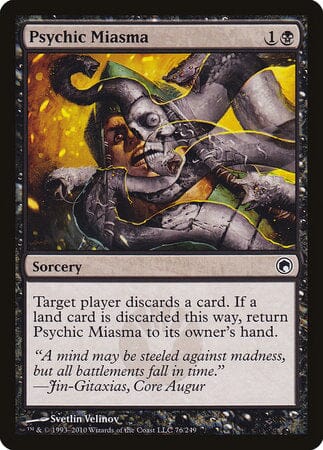 Psychic Miasma [Scars of Mirrodin] MTG Single Magic: The Gathering  | Multizone: Comics And Games