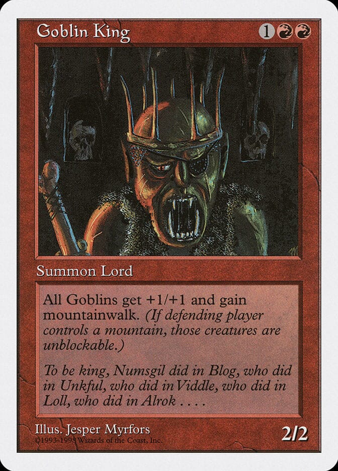 Goblin King [Anthologies] MTG Single Magic: The Gathering  | Multizone: Comics And Games
