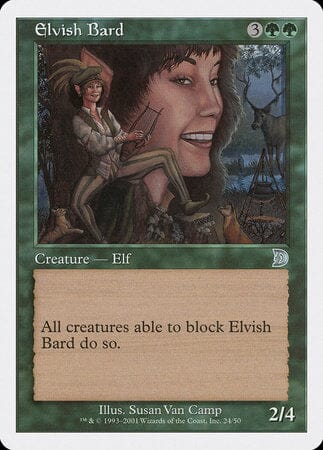Elvish Bard [Deckmasters] MTG Single Magic: The Gathering  | Multizone: Comics And Games