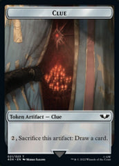 Astartes Warrior (001) // Clue Double-sided Token [Universes Beyond: Warhammer 40,000 Tokens] MTG Single Magic: The Gathering  | Multizone: Comics And Games