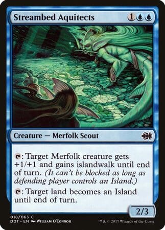 Streambed Aquitects [Duel Decks: Merfolk vs. Goblins] MTG Single Magic: The Gathering  | Multizone: Comics And Games