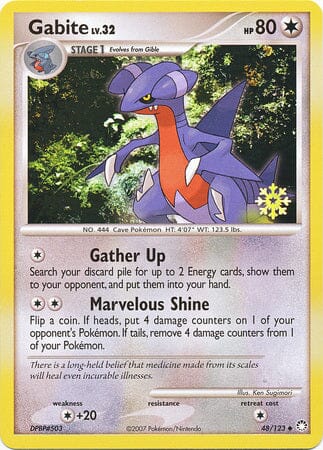 Gabite (48/123) [Countdown Calendar Promos] Pokemon Single Pokémon  | Multizone: Comics And Games