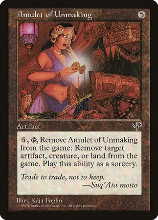Amulet of Unmaking [Mirage] MTG Single Magic: The Gathering  | Multizone: Comics And Games