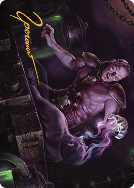 Jon Irenicus, Shattered One Art Card (37) (Gold-Stamped Signature) [Commander Legends: Battle for Baldur's Gate Art Series] MTG Single Magic: The Gathering  | Multizone: Comics And Games