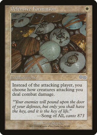 Defensive Formation [Urza's Saga] MTG Single Magic: The Gathering  | Multizone: Comics And Games