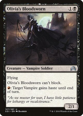 Olivia's Bloodsworn [Shadows over Innistrad] MTG Single Magic: The Gathering  | Multizone: Comics And Games