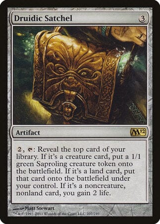 Druidic Satchel [Magic 2012] MTG Single Magic: The Gathering  | Multizone: Comics And Games