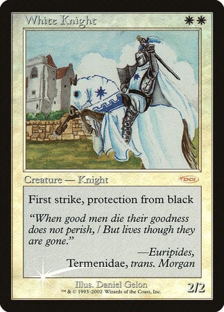White Knight [Friday Night Magic 2002] MTG Single Magic: The Gathering  | Multizone: Comics And Games