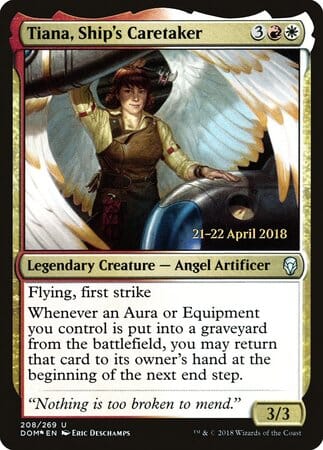 Tiana, Ship's Caretaker [Dominaria Promos] MTG Single Magic: The Gathering  | Multizone: Comics And Games