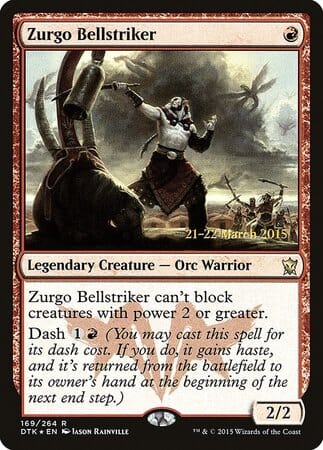 Zurgo Bellstriker [Dragons of Tarkir Promos] MTG Single Magic: The Gathering  | Multizone: Comics And Games