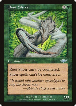 Root Sliver [Legions] MTG Single Magic: The Gathering  | Multizone: Comics And Games