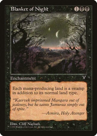 Blanket of Night [Visions] MTG Single Magic: The Gathering  | Multizone: Comics And Games