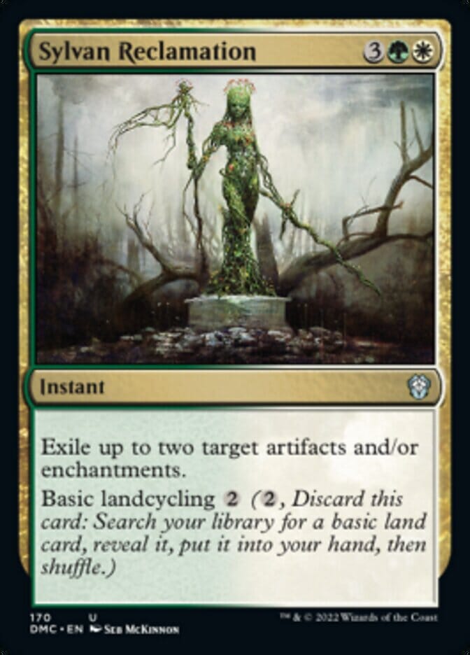 Sylvan Reclamation [Dominaria United Commander] MTG Single Magic: The Gathering  | Multizone: Comics And Games