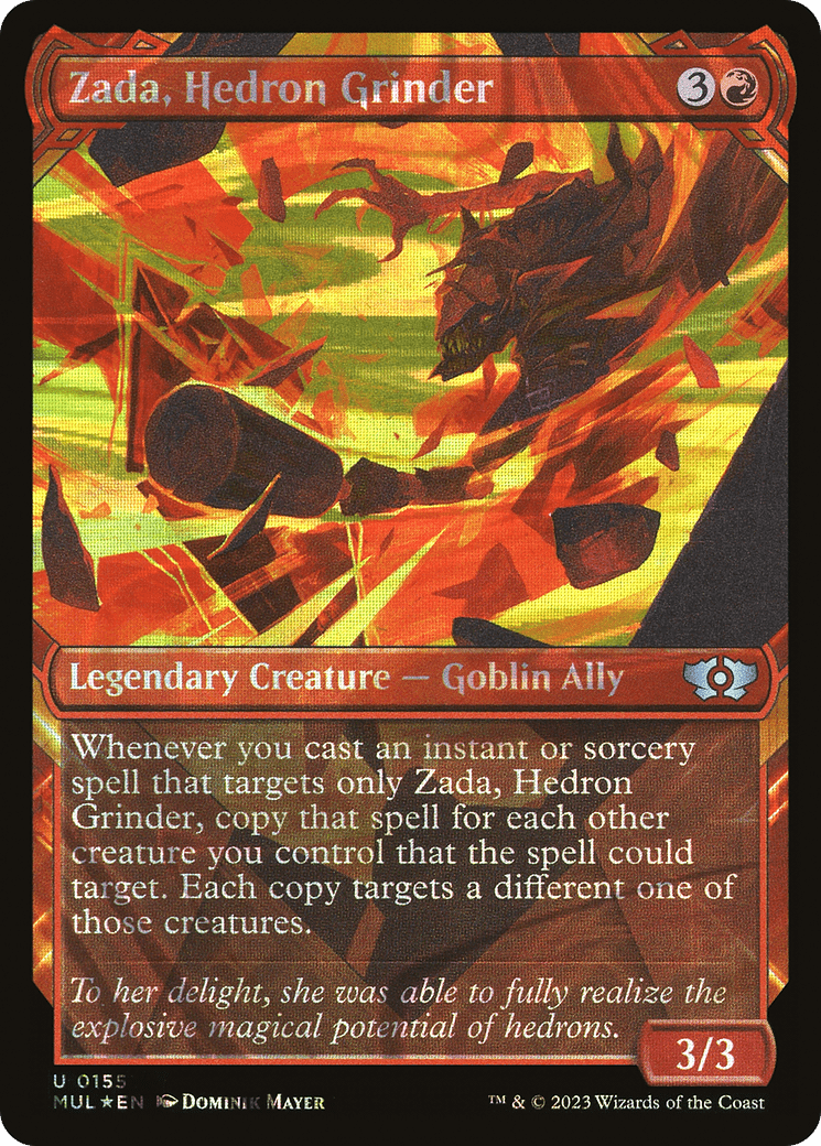 Zada, Hedron Grinder (Halo Foil) [Multiverse Legends] MTG Single Magic: The Gathering  | Multizone: Comics And Games