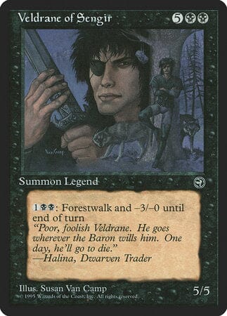 Veldrane of Sengir [Homelands] MTG Single Magic: The Gathering  | Multizone: Comics And Games
