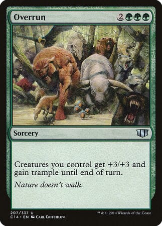 Overrun [Commander 2014] MTG Single Magic: The Gathering  | Multizone: Comics And Games