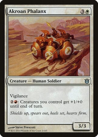 Akroan Phalanx [Born of the Gods] MTG Single Magic: The Gathering  | Multizone: Comics And Games
