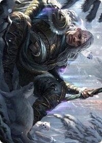 Jorn, God of Winter Art Card [Kaldheim: Art Series] MTG Single Magic: The Gathering  | Multizone: Comics And Games