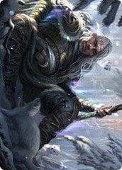 Jorn, God of Winter Art Card [Kaldheim: Art Series] MTG Single Magic: The Gathering  | Multizone: Comics And Games