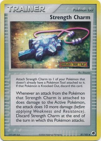 Strength Charm (81/101) (Stamped) [EX: Dragon Frontiers] Pokemon Single Pokémon  | Multizone: Comics And Games