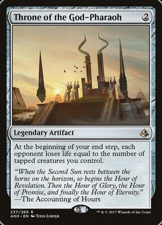 Throne of the God-Pharaoh [Amonkhet] MTG Single Magic: The Gathering  | Multizone: Comics And Games