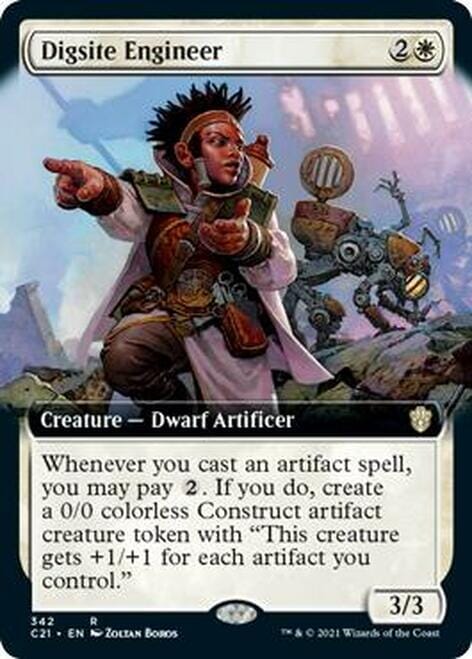 Digsite Engineer (Extended) [Commander 2021] MTG Single Magic: The Gathering  | Multizone: Comics And Games
