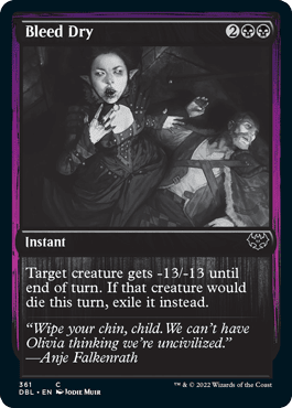 Bleed Dry [Innistrad: Double Feature] MTG Single Magic: The Gathering  | Multizone: Comics And Games
