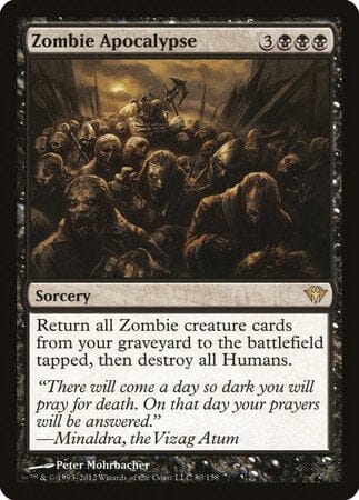 Zombie Apocalypse [Dark Ascension] MTG Single Magic: The Gathering  | Multizone: Comics And Games