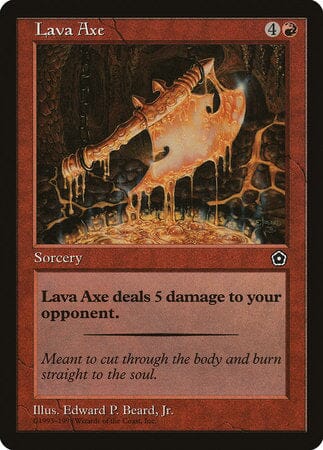 Lava Axe [Portal Second Age] MTG Single Magic: The Gathering  | Multizone: Comics And Games