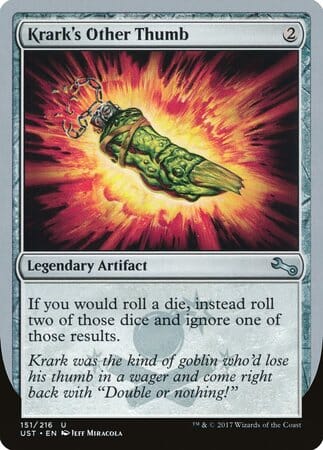 Krark's Other Thumb [Unstable] MTG Single Magic: The Gathering  | Multizone: Comics And Games