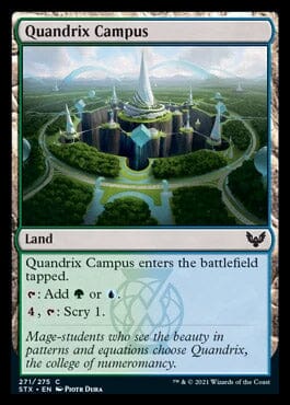 Quandrix Campus [Strixhaven: School of Mages] MTG Single Magic: The Gathering  | Multizone: Comics And Games