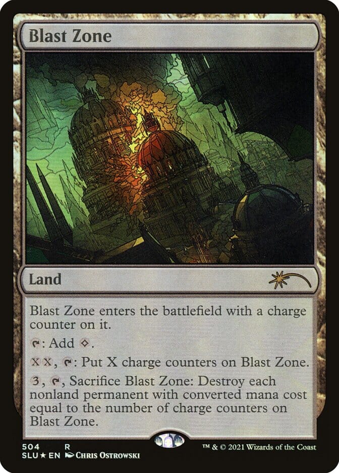 Blast Zone [Secret Lair: Ultimate Edition 2] MTG Single Magic: The Gathering  | Multizone: Comics And Games