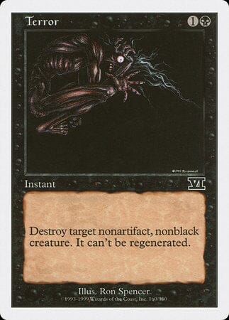 Terror [Classic Sixth Edition] MTG Single Magic: The Gathering  | Multizone: Comics And Games